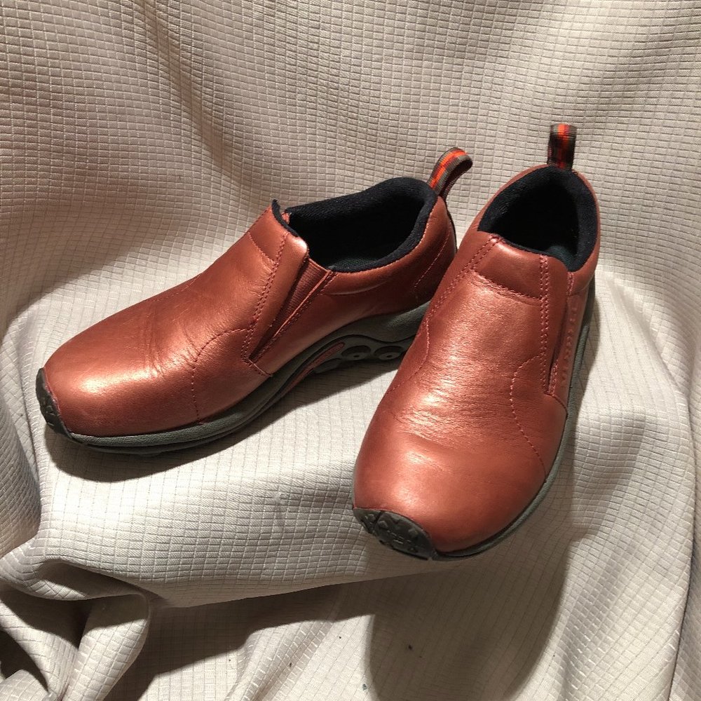 Merrell women jungle mocs rusty orange slip on, 9 - Picture 11 of 11